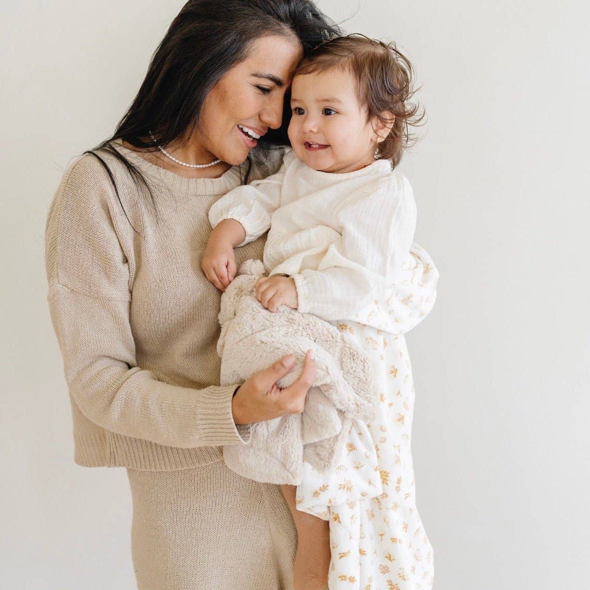 Posy MINKY STRETCH RECEIVING BLANKETS - Market 12