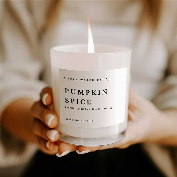Pumpkin Spice 11 oz Soy Candle - Market 12