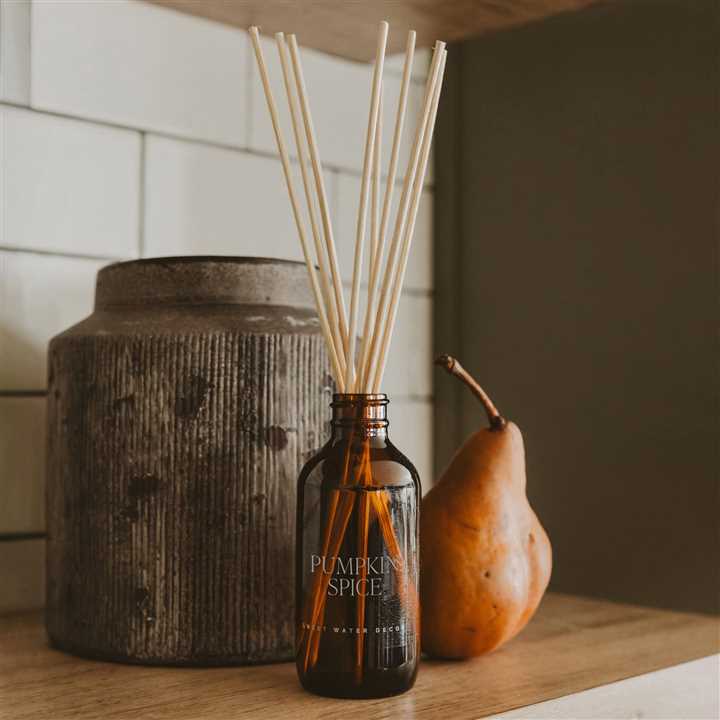 Pumpkin Spice Amber Reed Diffuser - Market 12