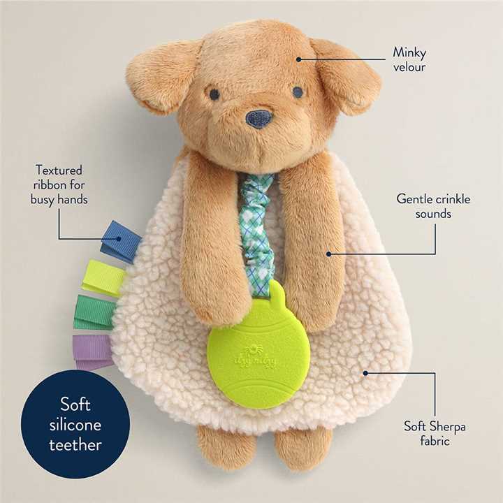 Puppy Itzy Friends Lovey Plush - Market 12