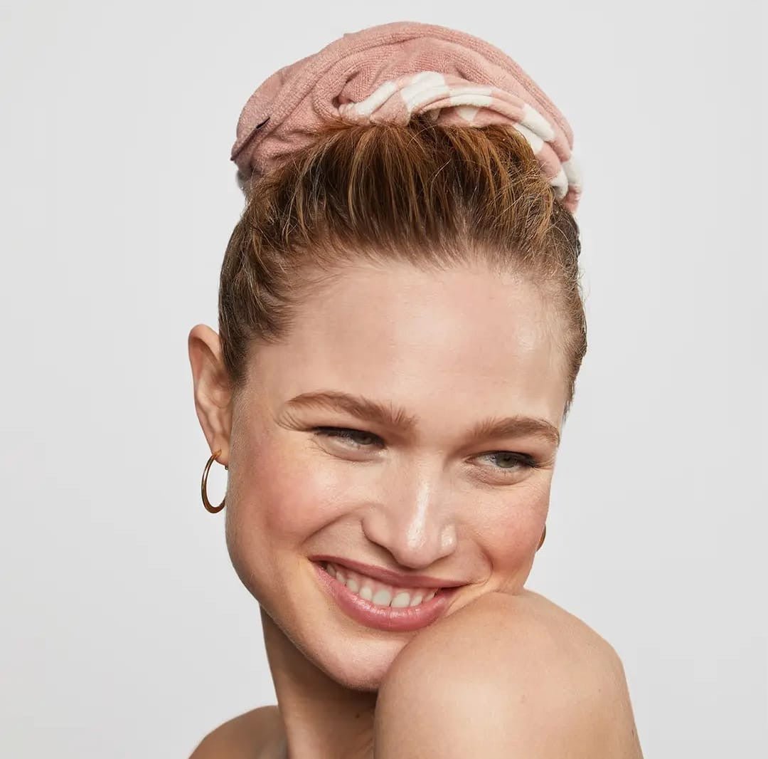 Quick Dry Towel Scrunchie - Market 12