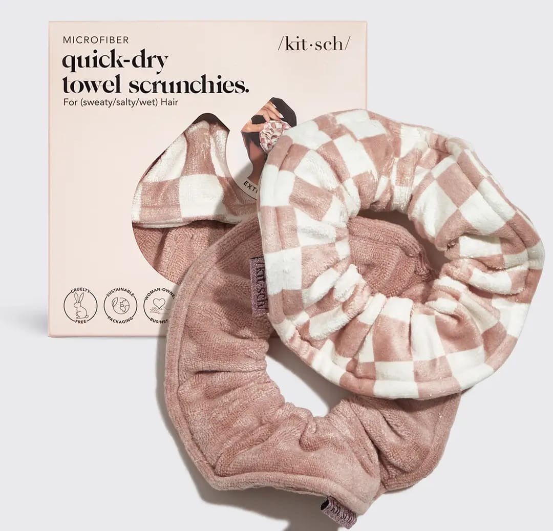 Quick Dry Towel Scrunchie - Market 12