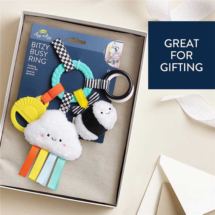 Rainbow Bitzy Teething Activity Toy - Market 12