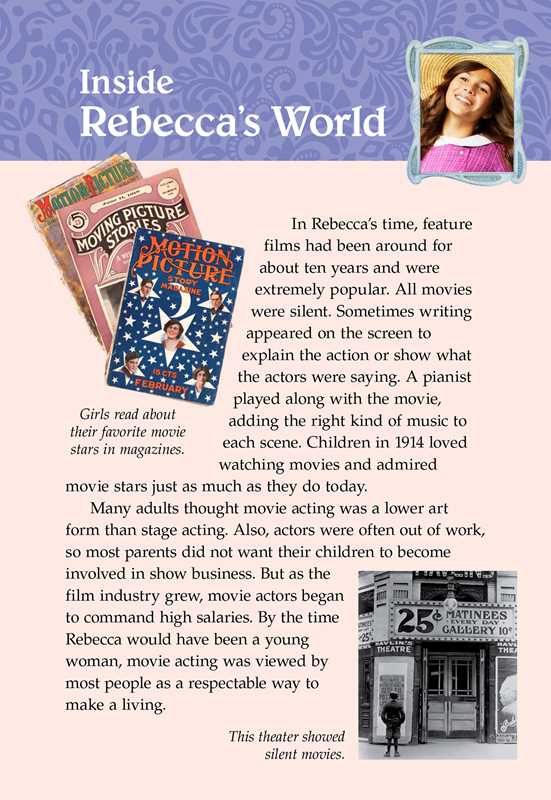 Rebecca: Lights, Camera, Rebecca! by Jacqueline Dembar Greene: Paperback - Market 12