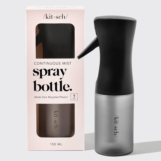 Recycled Plastic Continuous Spray Bottle - Black - Market 12