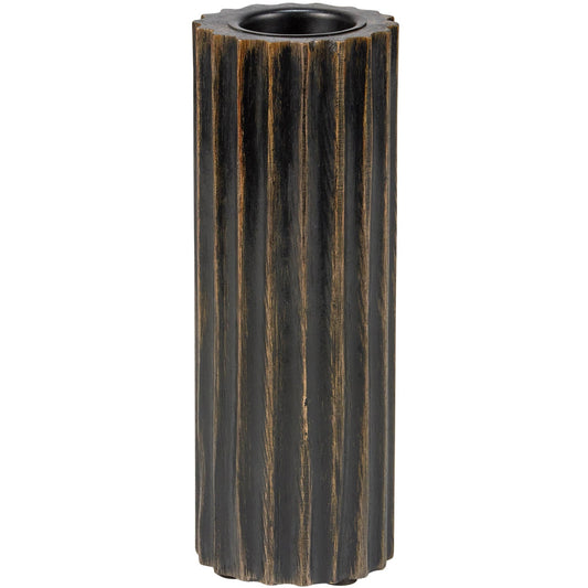 Ribbed Cylinder Candle Holder - Market 12