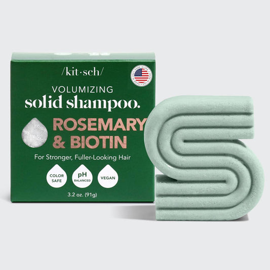 Rosemary & Biotin Volumizing Solid Shampoo - Market 12