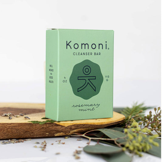 Rosemary Mint FACE & BODY CLEANSER BAR (VEGAN) - Market 12