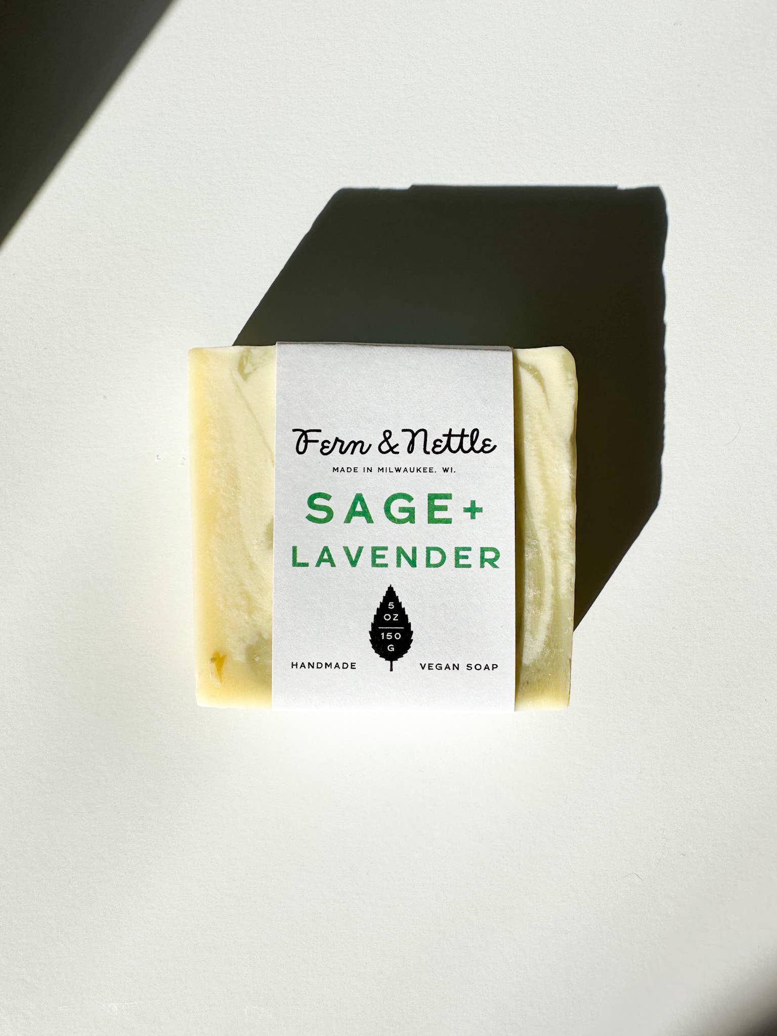 Sage + Lavender Handmade Vegan Soap - Market 12