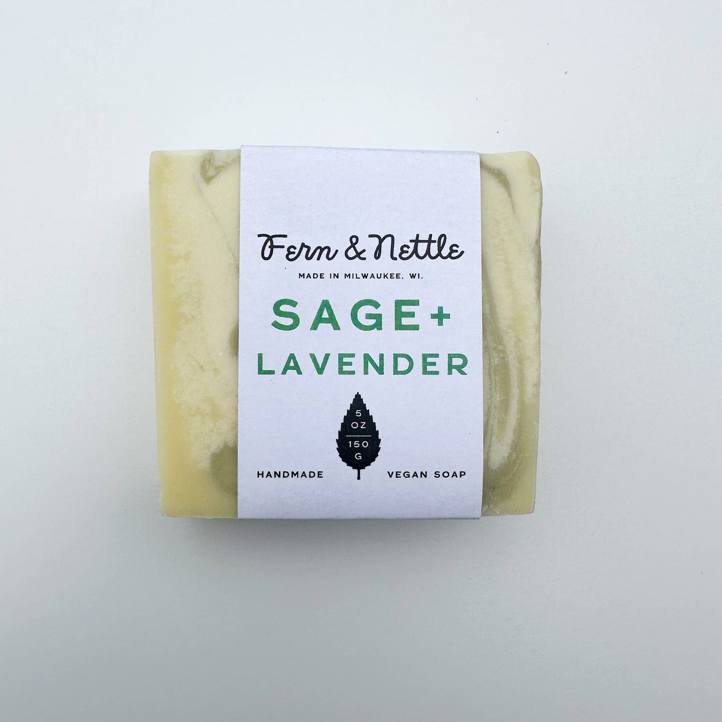 Sage + Lavender Handmade Vegan Soap - Market 12