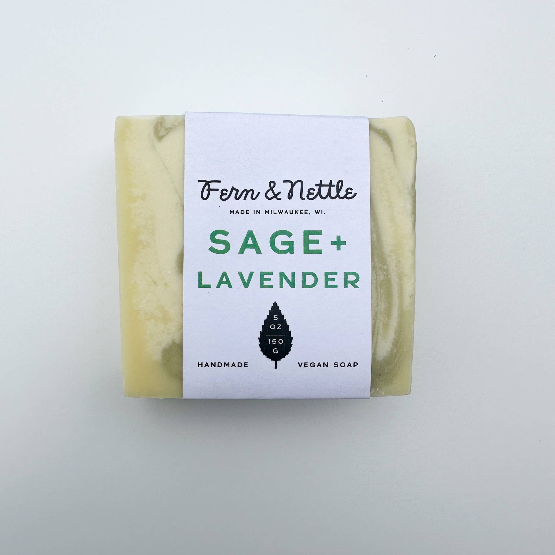 Sage + Lavender Handmade Vegan Soap - Market 12