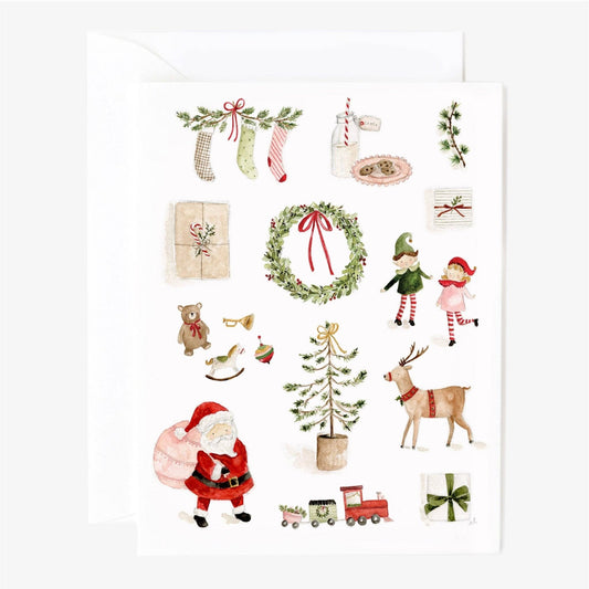 Santa's workshop notecards - Market 12