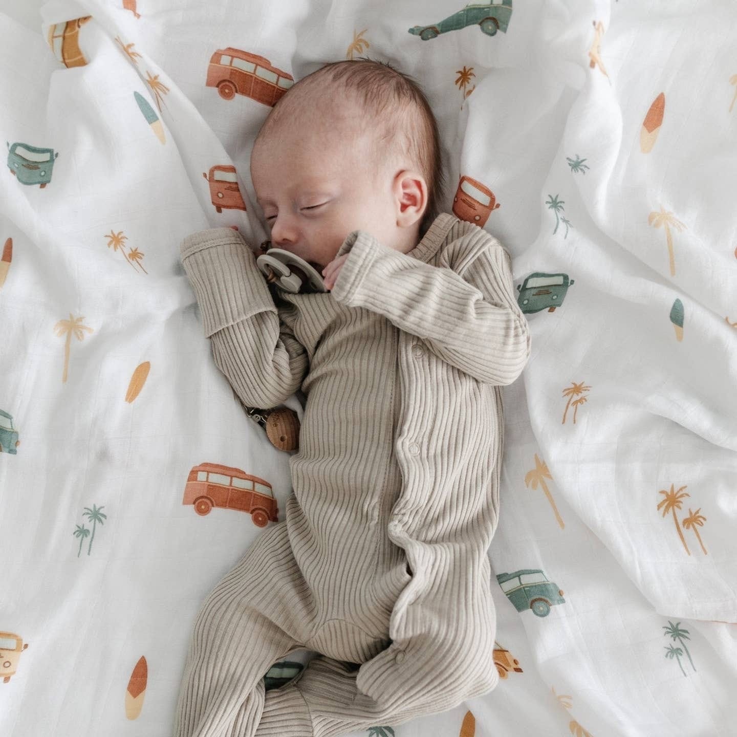 Saranoni Bamboo Rayon Muslin Swaddle - Market 12