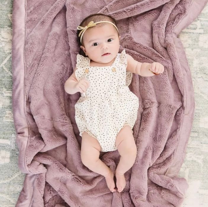 Saranoni Lush Receiving Blanket - Market 12