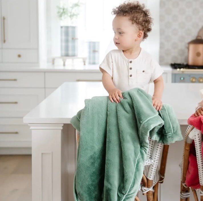 Saranoni Lush Receiving Blanket - Market 12