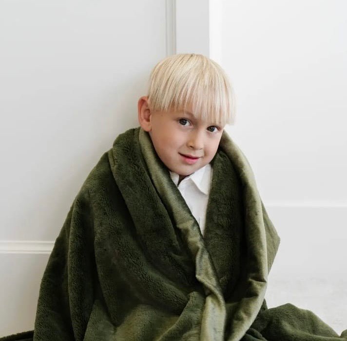 Saranoni Lush Receiving Blanket - Market 12