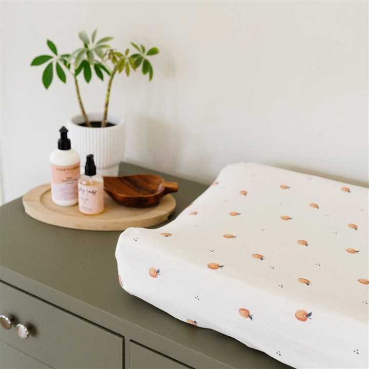 Saranoni Minky Stretch Changing Cover Sheet - Market 12