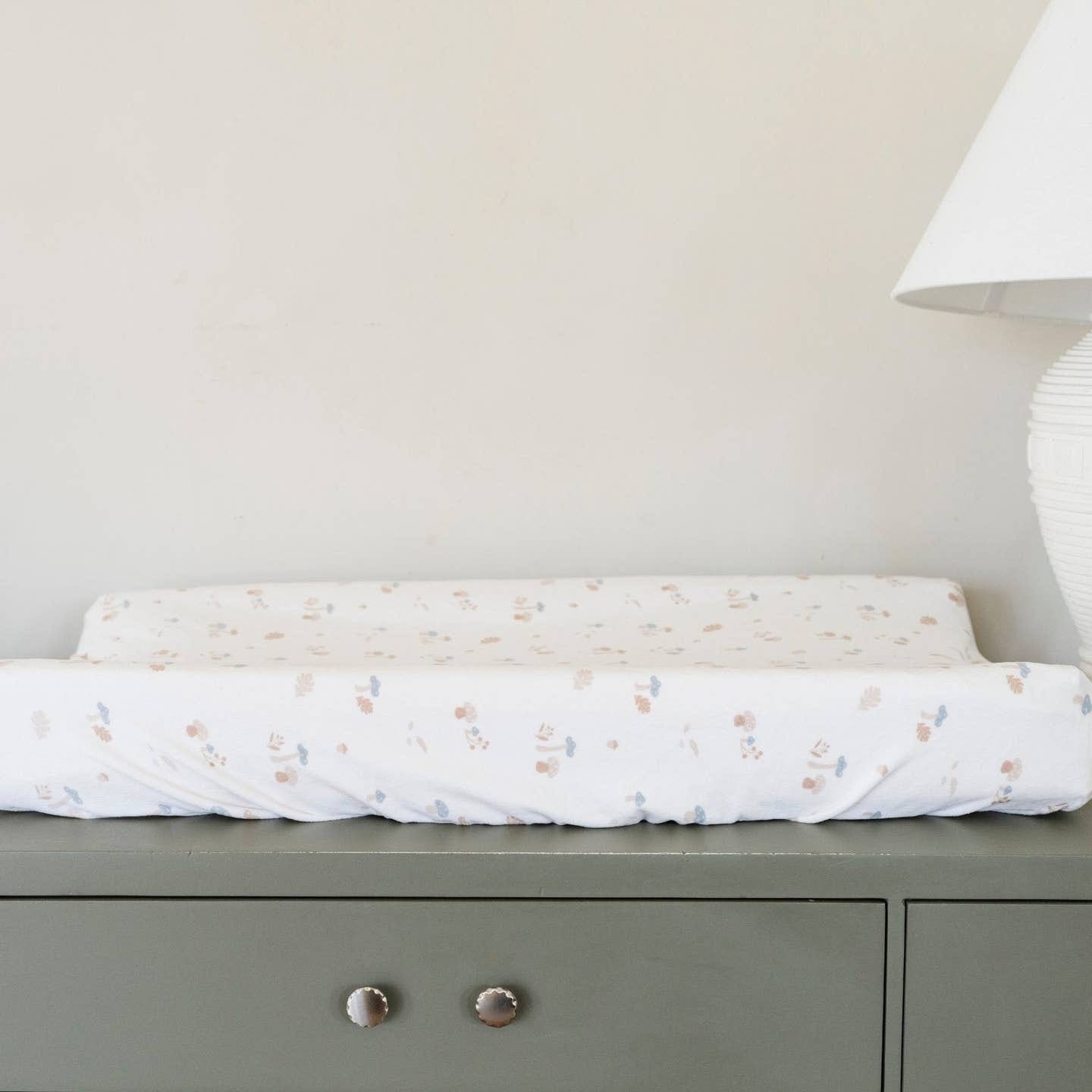 Saranoni Minky Stretch Changing Cover Sheet - Market 12