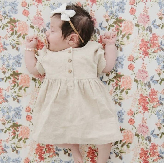 Saranoni Stretchy Crib Sheet - Market 12