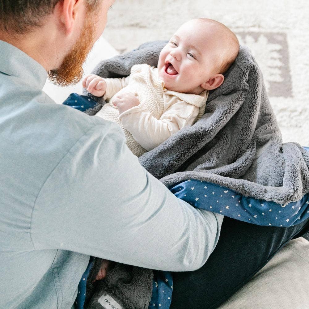 SATIN BORDER RECEIVING BLANKETS: Daisy - Market 12