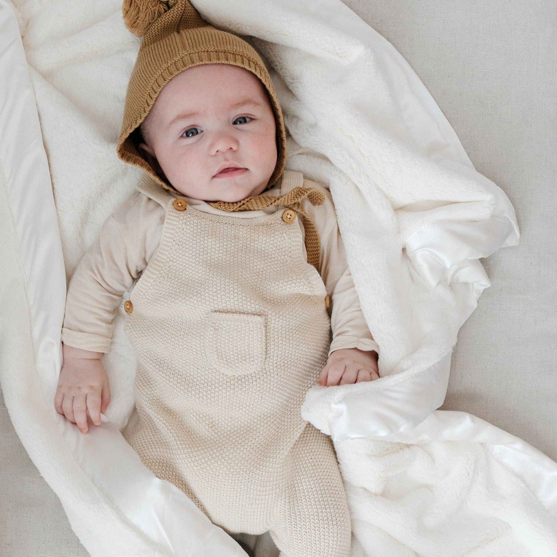 SATIN BORDER RECEIVING BLANKETS: Flora - Market 12