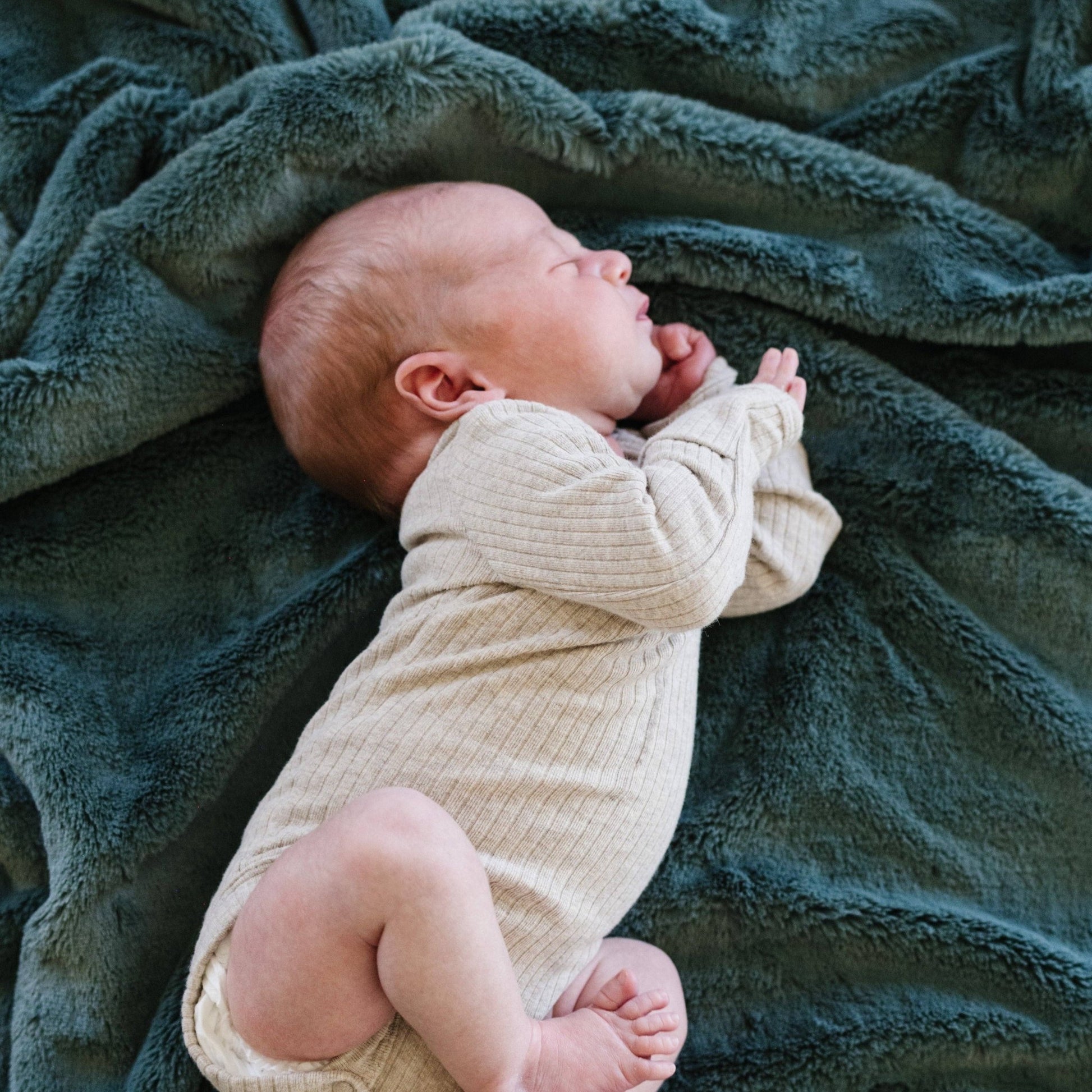 SATIN BORDER RECEIVING BLANKETS: Sun and Sea - Market 12