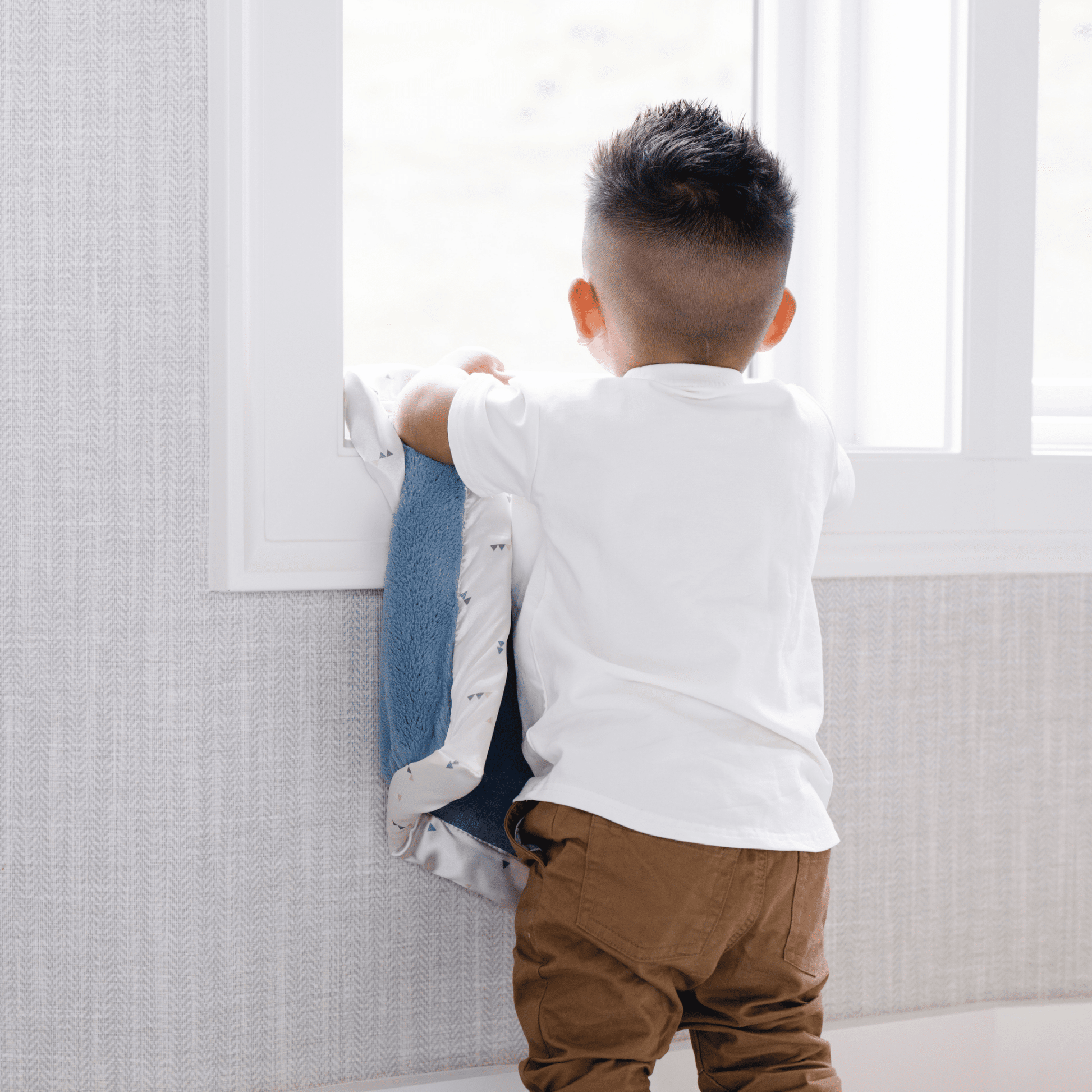 Sea Glass Luxury Satin Border Mini Blanket - Market 12