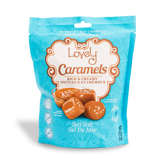 Sea Salt Caramel Candy - Gluten Free, Non - GMO - Market 12