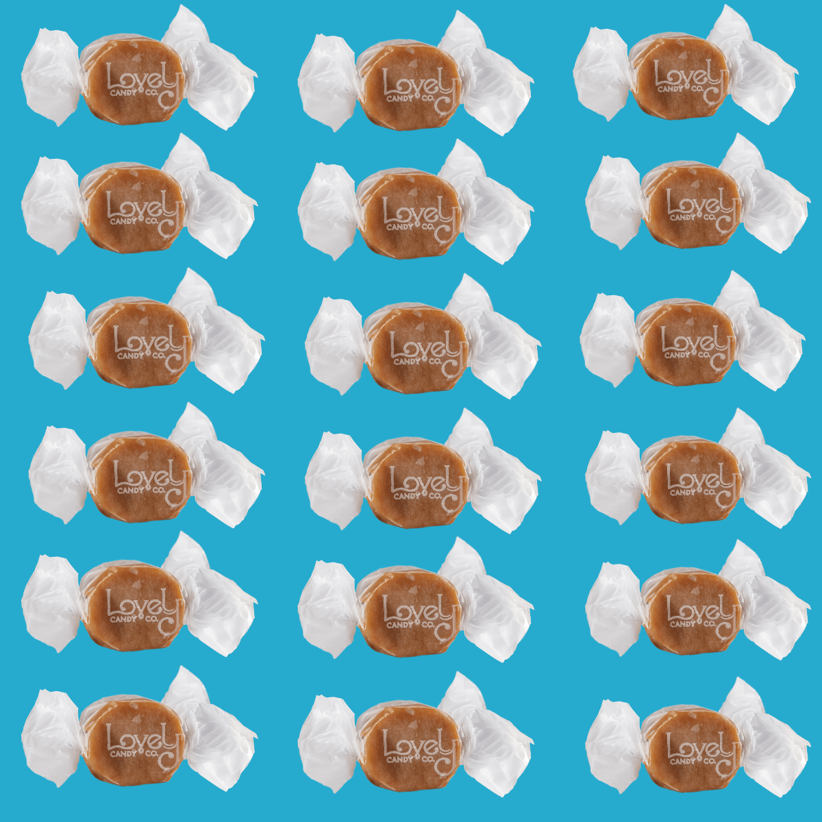 Sea Salt Caramel Candy - Gluten Free, Non - GMO - Market 12