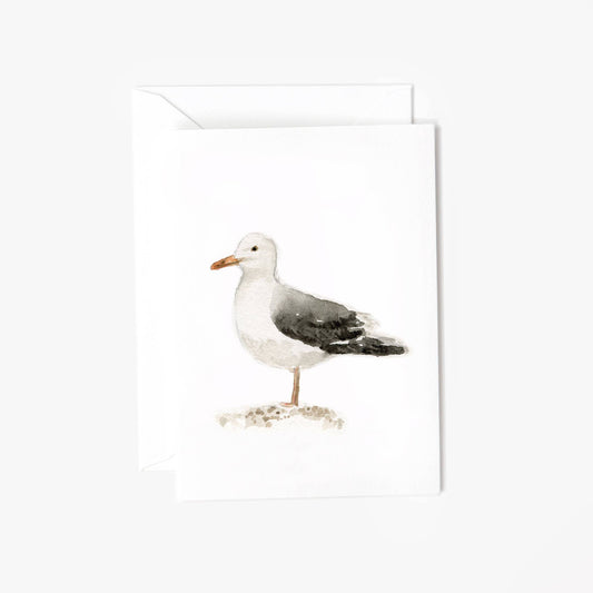 Seagull mini notecard - Market 12