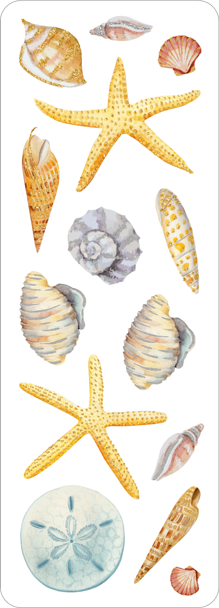 Seashells Sticker Set - Market 12