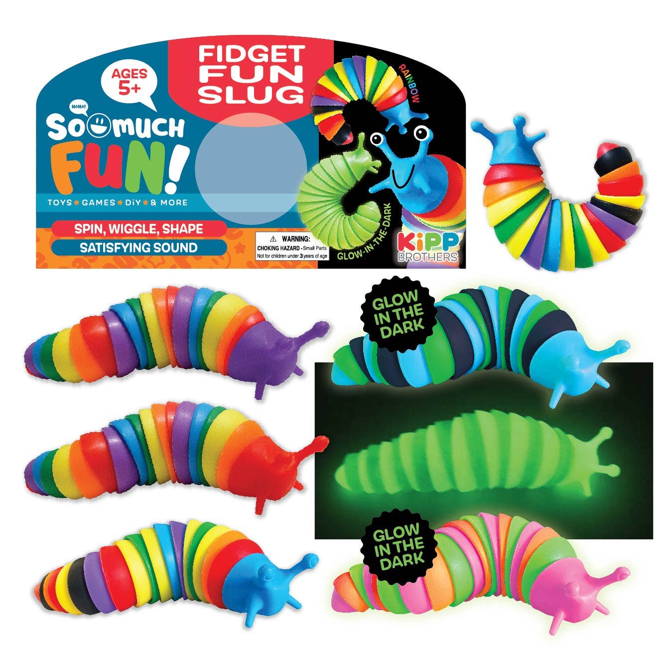 SENSORY SLUG FIDGET TOY - Market 12