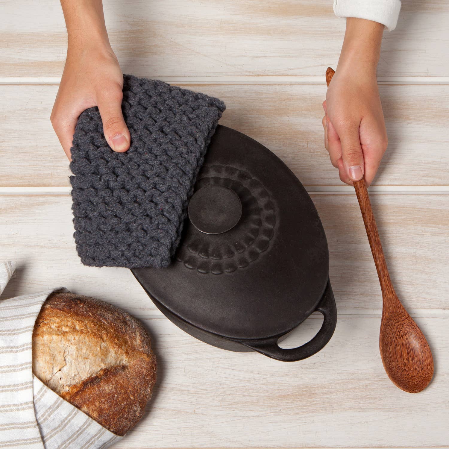 Shadow Knit Potholder - Market 12