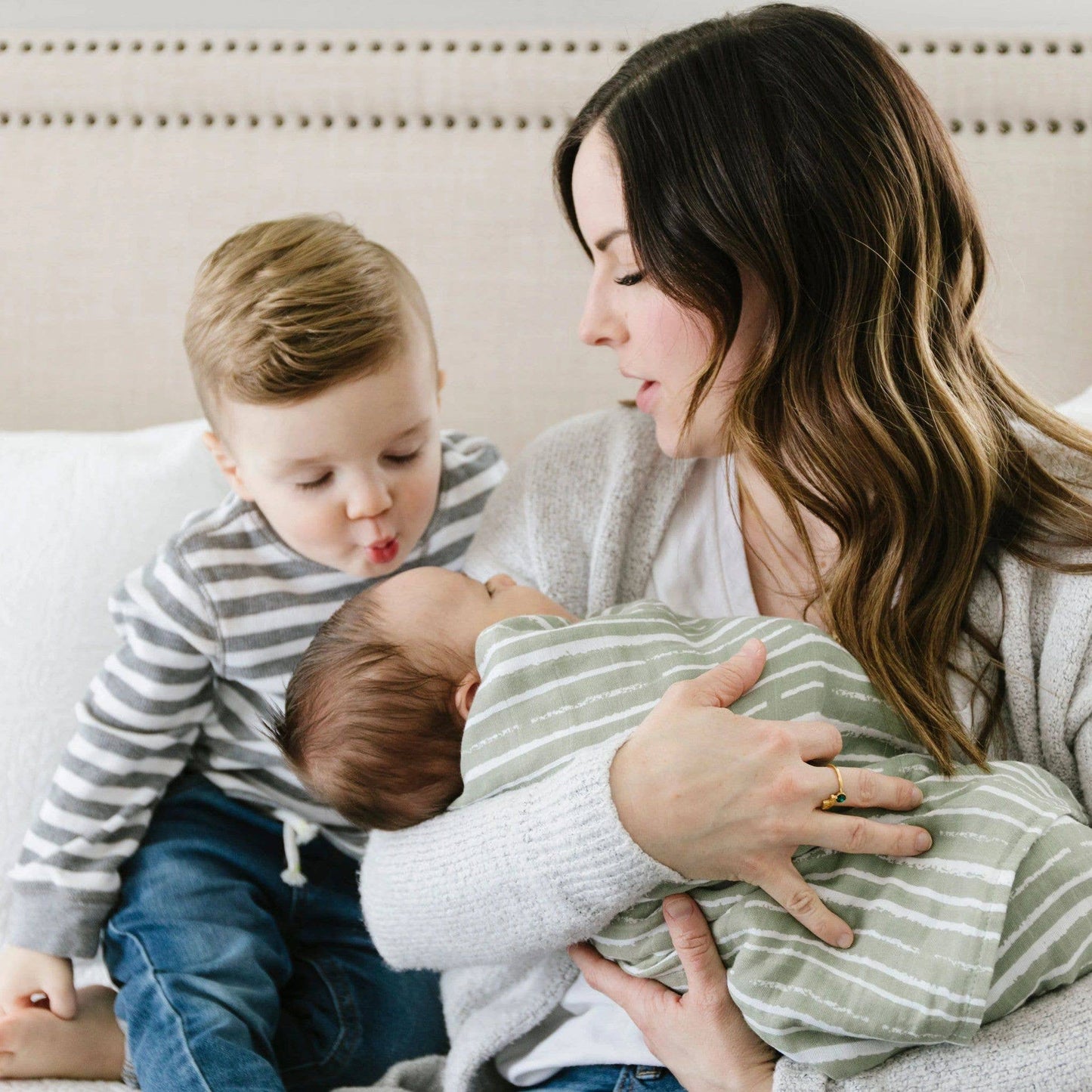 Simple Buds COTTON MUSLIN 2 PACK SWADDLES - Market 12