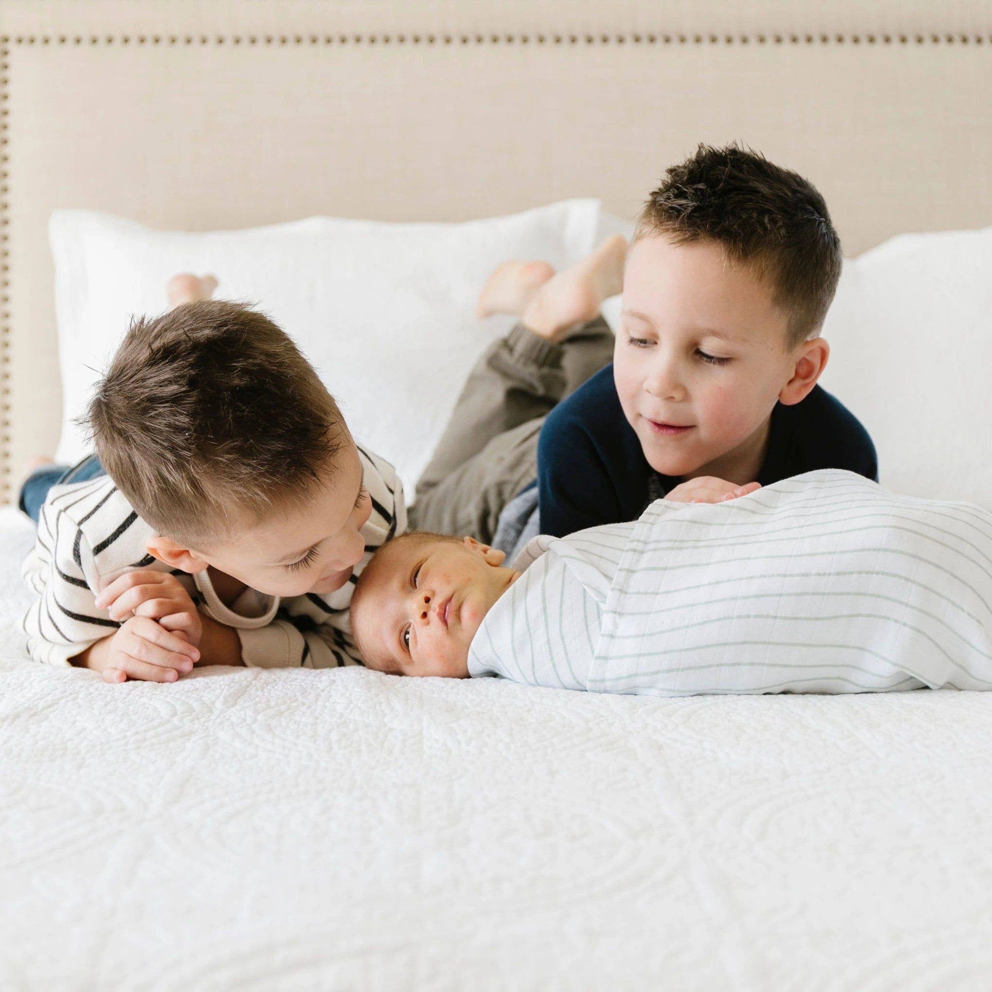 Simple Buds COTTON MUSLIN 2 PACK SWADDLES - Market 12