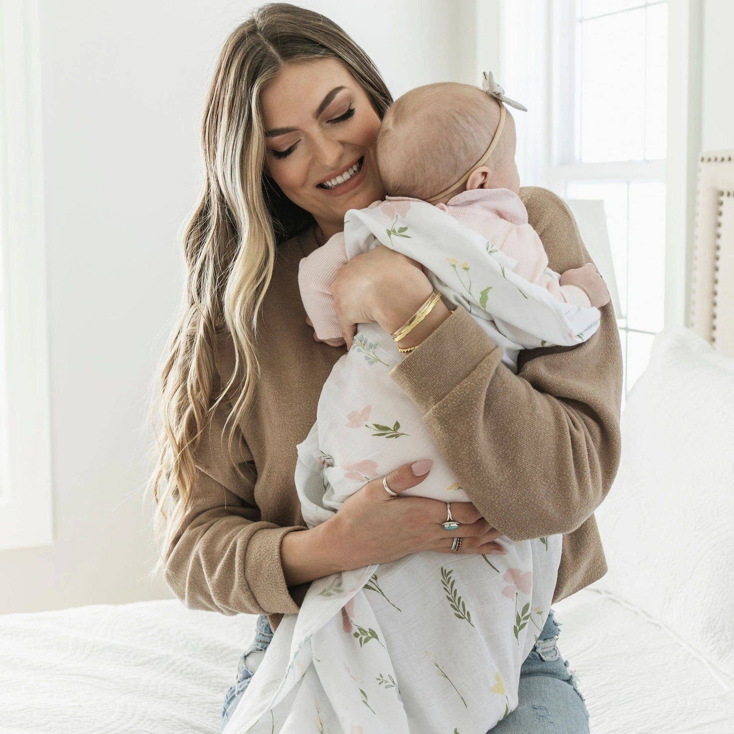 Simple Buds COTTON MUSLIN 2 PACK SWADDLES - Market 12