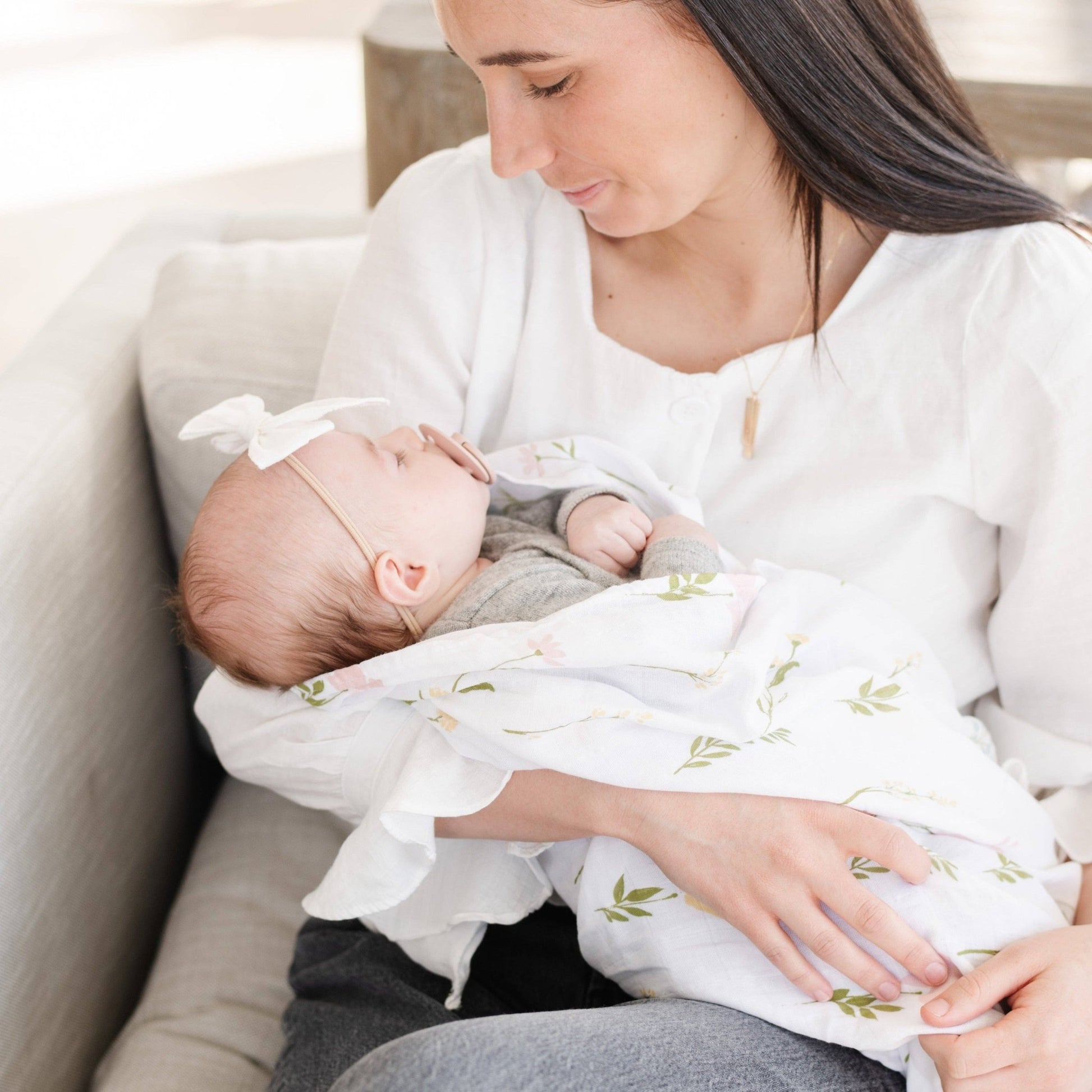 Simple Buds COTTON MUSLIN 2 PACK SWADDLES - Market 12