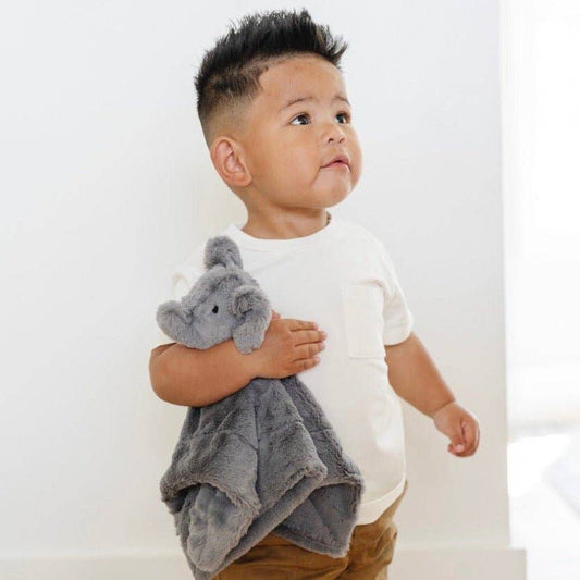 Soft Elephant Plush Lovey Companion - Market 12