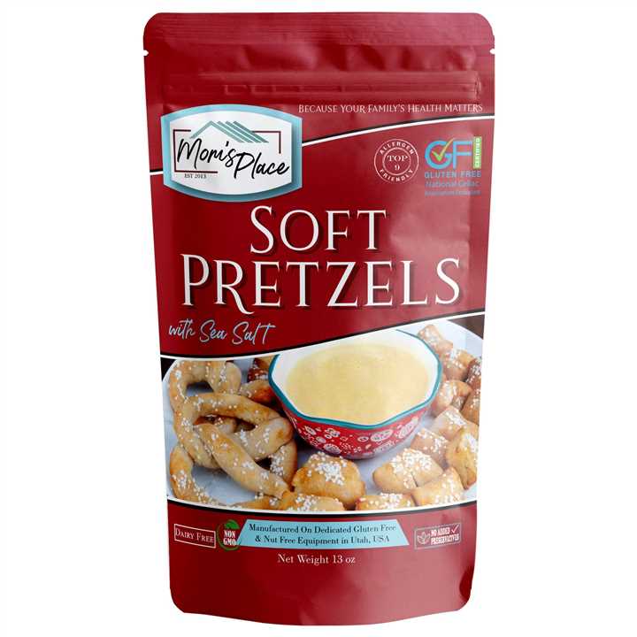 Soft Pretzels with Sea Salt Mix GF - Market 12