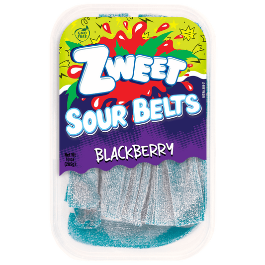 Sour Blackberry Belts | Zweet | 10 oz - Market 12
