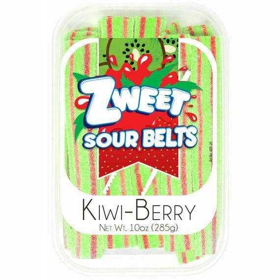 Sour Kiwi Strawberry Belts 10 oz - Market 12