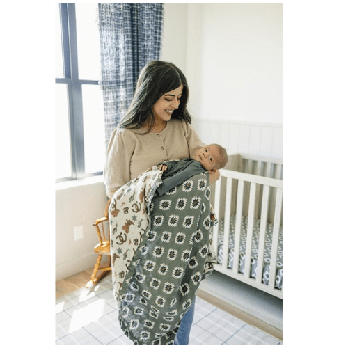 Southwest Aztec + Outlaw Cowboy Muslin Quilt - Market 12