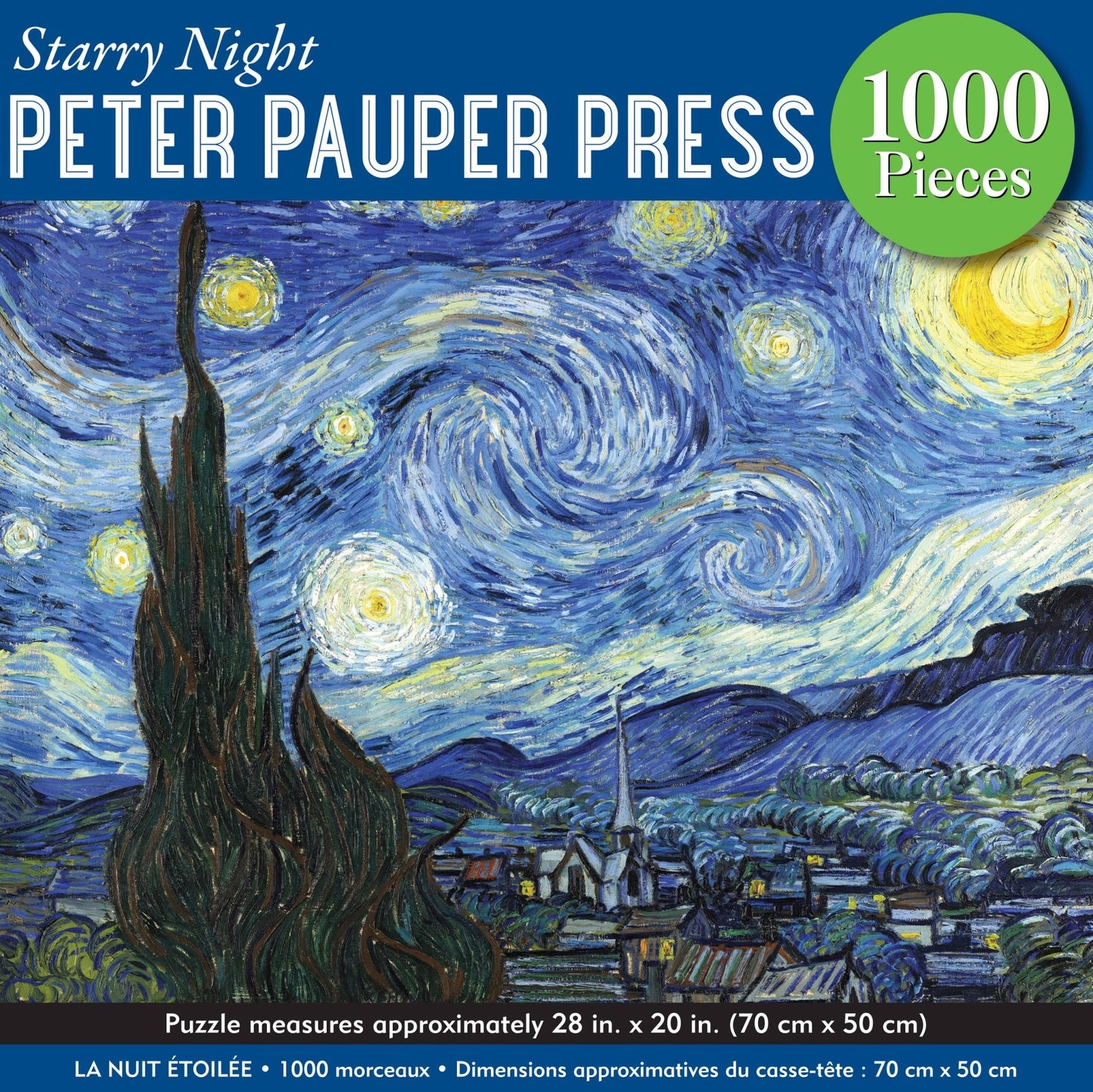 Starry Night 1000 Piece Jigsaw Puzzle - Market 12