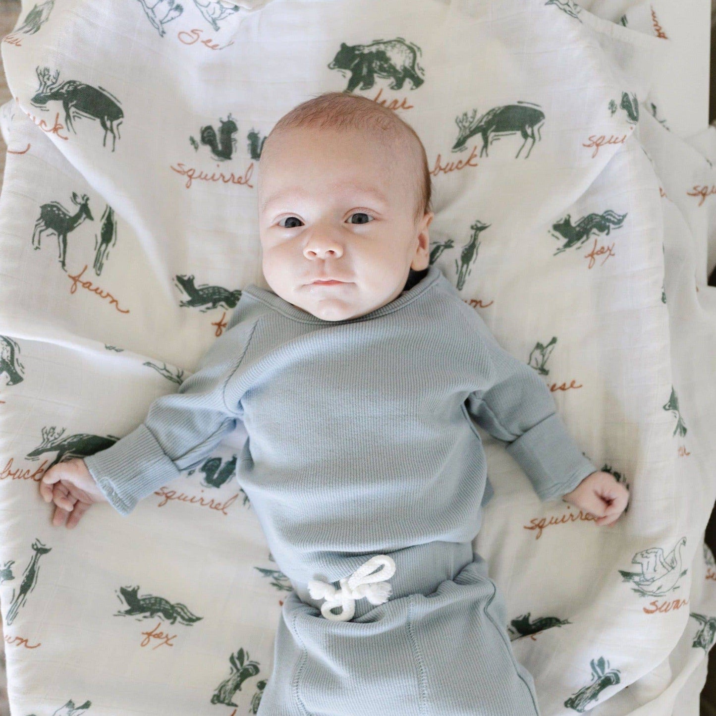 Starry Night BAMBOO RAYON MUSLIN SWADDLES: - Market 12