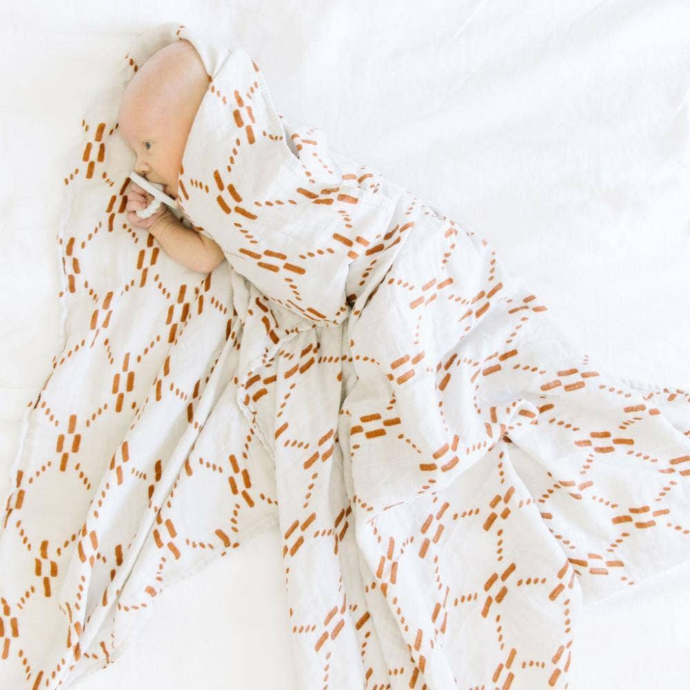 Starry Night BAMBOO RAYON MUSLIN SWADDLES: - Market 12