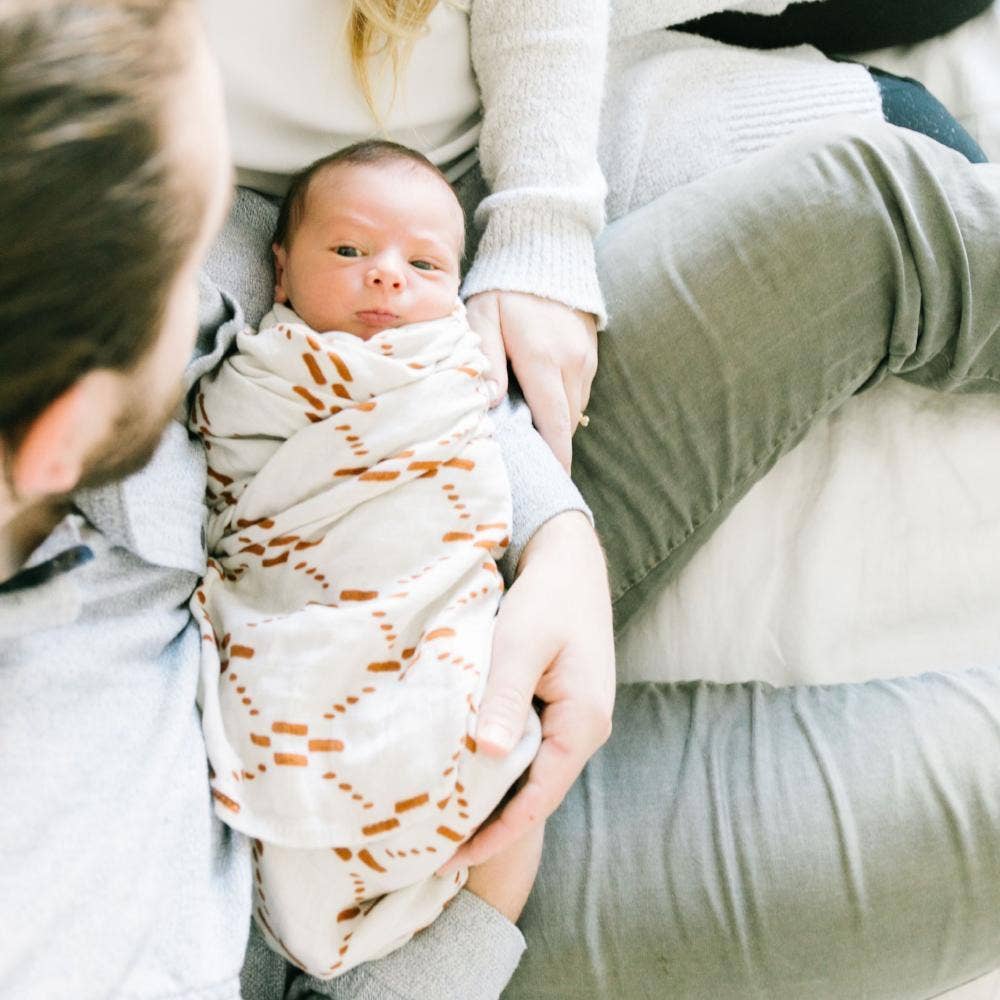 Starry Night BAMBOO RAYON MUSLIN SWADDLES: - Market 12