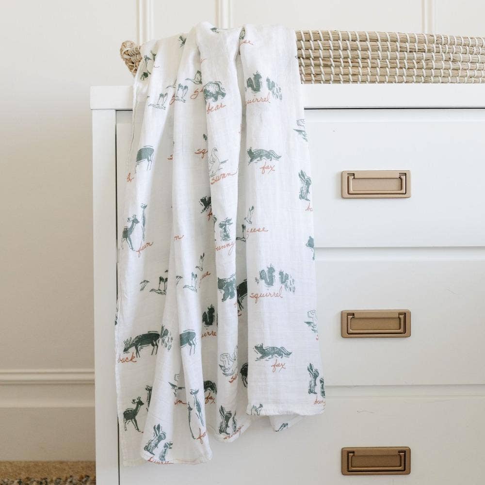 Starry Night BAMBOO RAYON MUSLIN SWADDLES: - Market 12