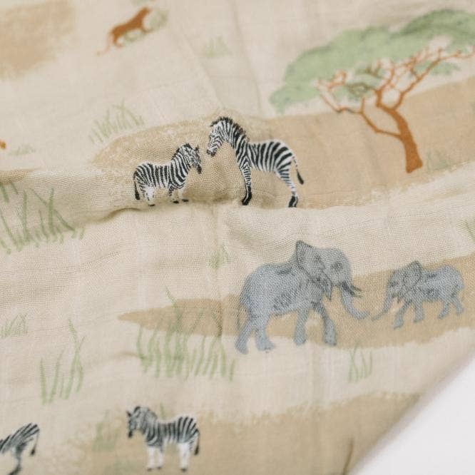 Starry Night BAMBOO RAYON MUSLIN SWADDLES: - Market 12