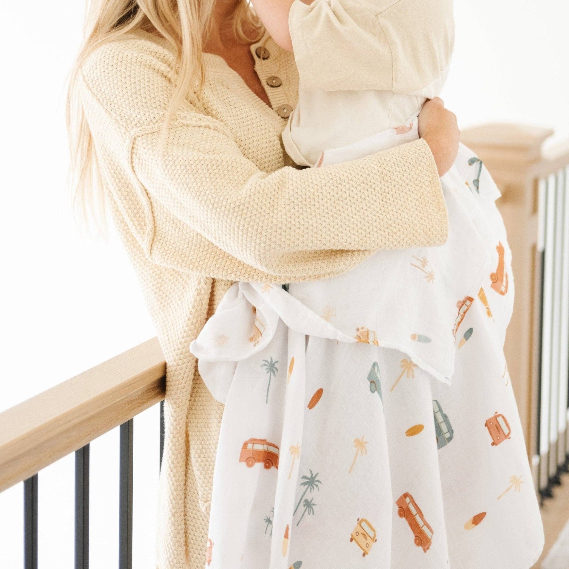 Starry Night BAMBOO RAYON MUSLIN SWADDLES: - Market 12