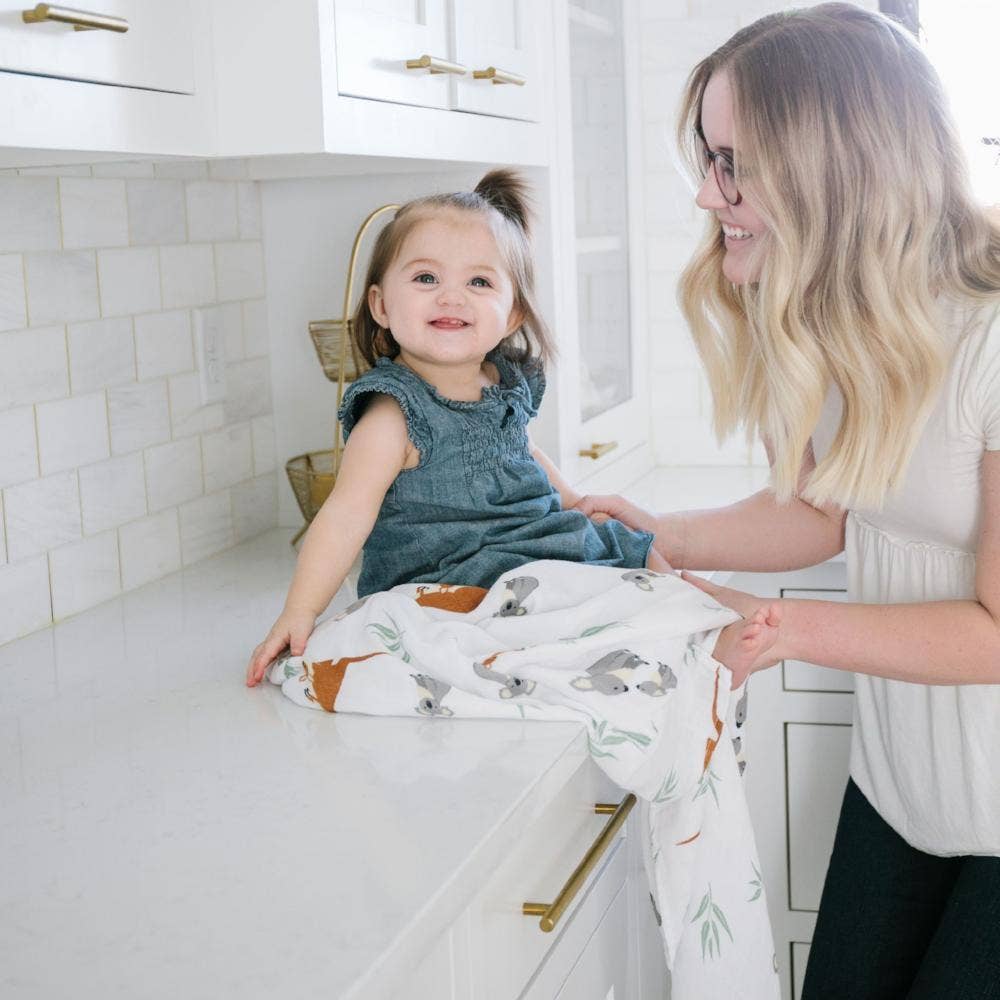 Starry Night BAMBOO RAYON MUSLIN SWADDLES: - Market 12